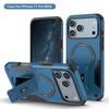 For Magsafe Stand Invisible Hard Protective Phone Case for IPhone 17Air 17 Pro Max 16 15 14 Plus 13 12 Pro Max Magnetic Cover