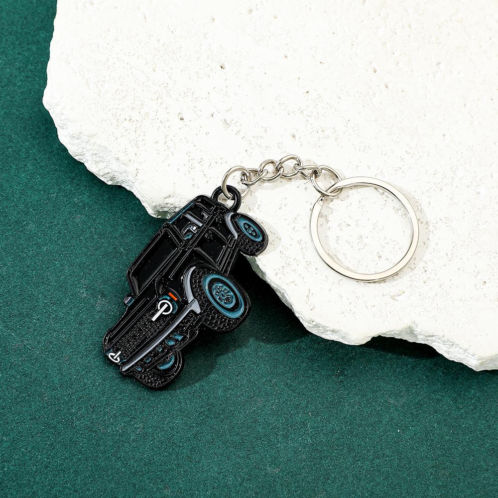 Car Model Pendant Keychain Tacoma Style Metal Keychain Suitable for Jeep Durable Decor Accessories