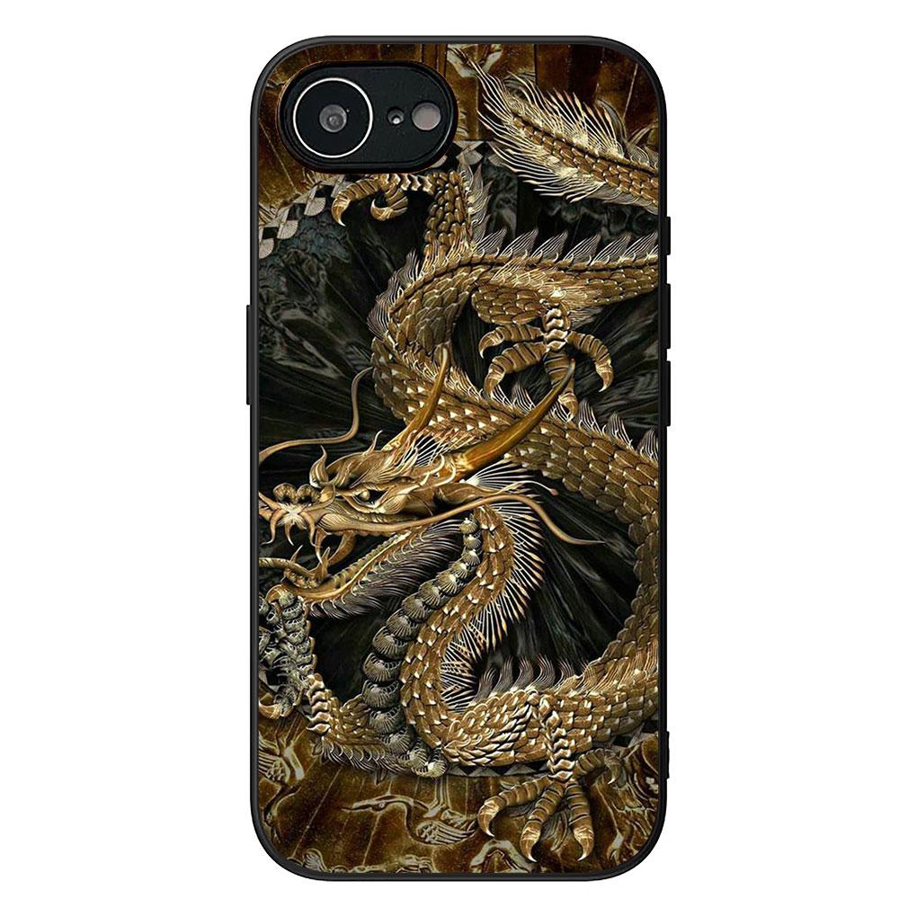 

Black Dragon Cool Casing Phone Cover for Xiaomi Redmi 15 9A 9C NFC 7A 9T Note 9 8 7 8T 15c A5 Soft Case Redmi 9C NFC