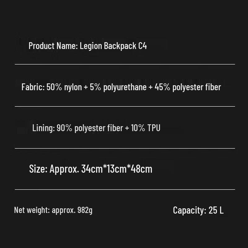 ThinkPlus Lenovo Rescuer C4 Multi-functional Laptop Backpack