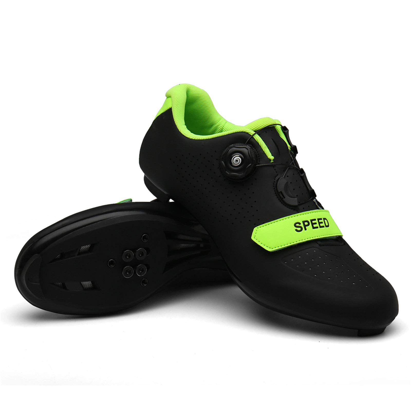 

G&I Brothers Men s Cycling Shoes Road Bike Shoes Casual Cycling Shoes for Road Bike Shoes Beginner (H 41) чёрный