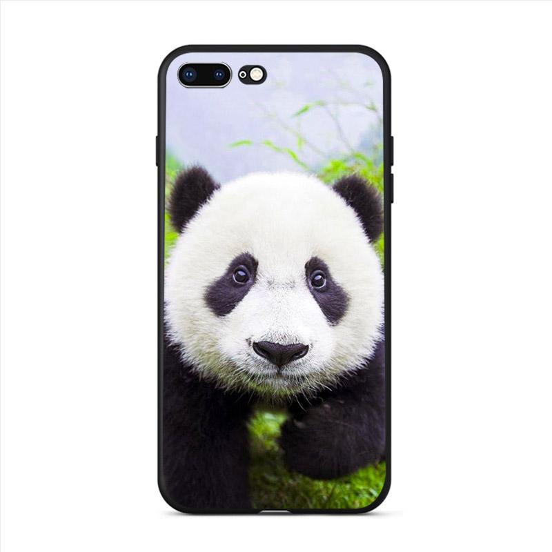 Pouzdro na mobil s vysokým rozlišením, roztomilá panda, pro iPhone 13 12 Mini 11 Pro Max XS Pevné pouzdro na mobilní telefon X XR SE 8 7 Plus 5 6 Cover