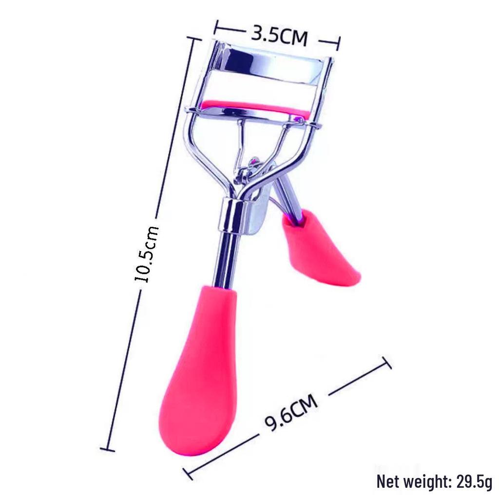 Sunflower Macaron Eyelash Curler: Long-lasting, Beginner-Friendly, Portable Stainless Steel Curler