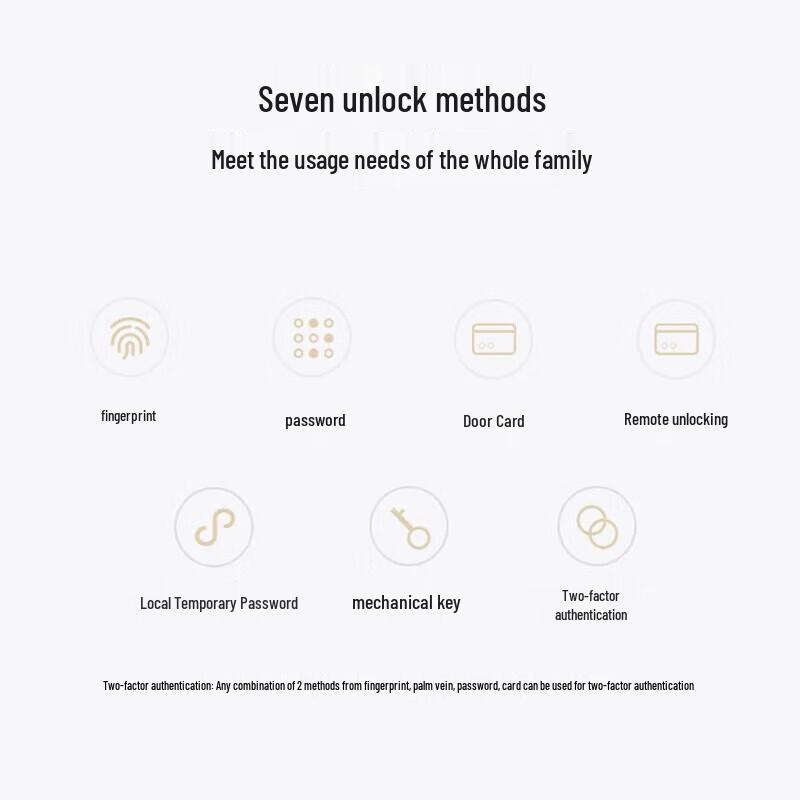 KAADAS Q6Pro Smart Fingerprint Door Lock