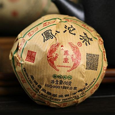 2020/201 Liren Phoenix Tuocha Shen Puer Tea Salute Tè Pu Erh crudo 100g