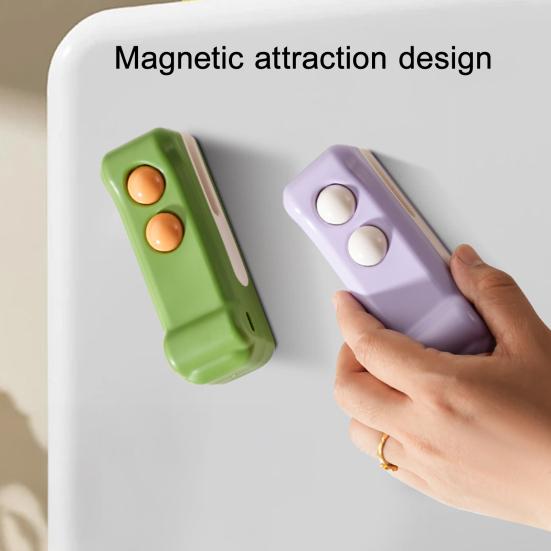 Mini Zgrzewarka do Torebek Plastikowych Ręczna Zgrzewarka Cieplna Ładowanie USB Przenośna Zgrzewarka do Torebek na Przekąski Owoce Przyprawy