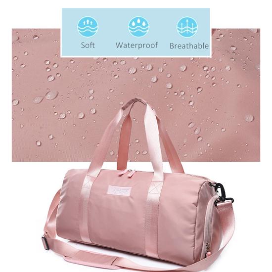 Stilvolle Outdoor Wasserdichtes Nylon Sport Fitnessstudio Herren Damen Training Fitness Reisen Yogamatte Tasche Sporttasche