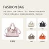 Top Layer Cowhide Leather Bag Female Niche Design Vegetable Basket Water Bucket Commuting Handbag Crossbody Manufacturer