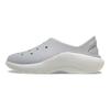 Crocs Comfortable Simple Non-Slip Lightweight Low-Top Casual Shoes Unisex Shoes Gray White 210080-1UD
