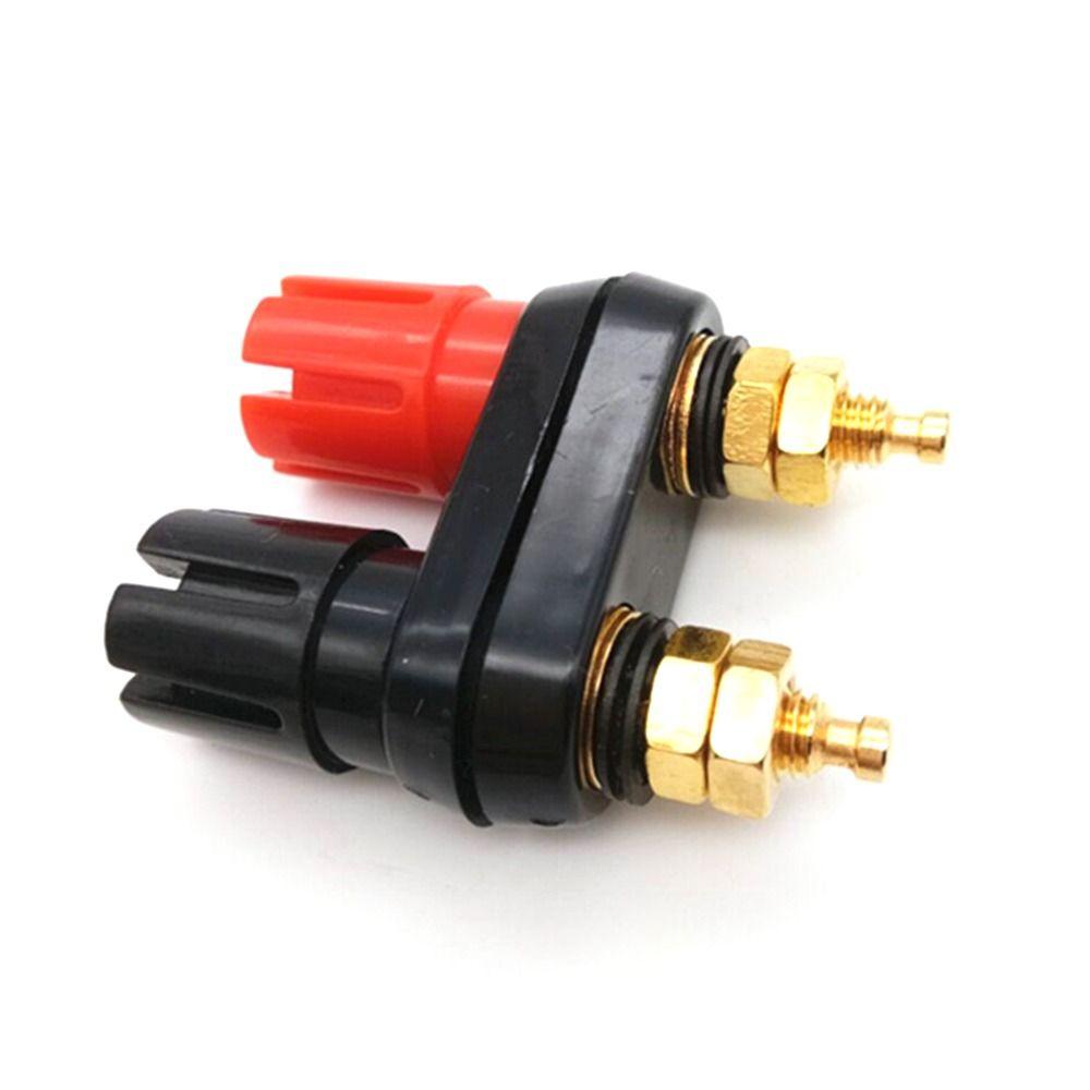 Connected Speaker Plug Jack Connection Terminals Plum Blossom Terminal Double Row Binding Post