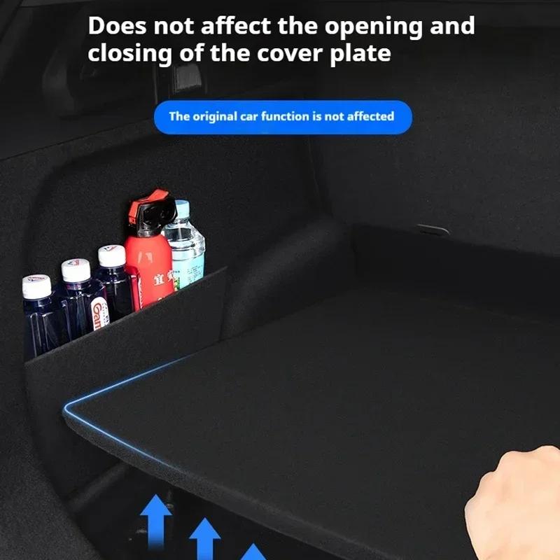 2 Pcs Car Trunk Partition For ZEEKR X 001 007 2021-2025 Trunk Storage Board Plate Tail Box Accessories