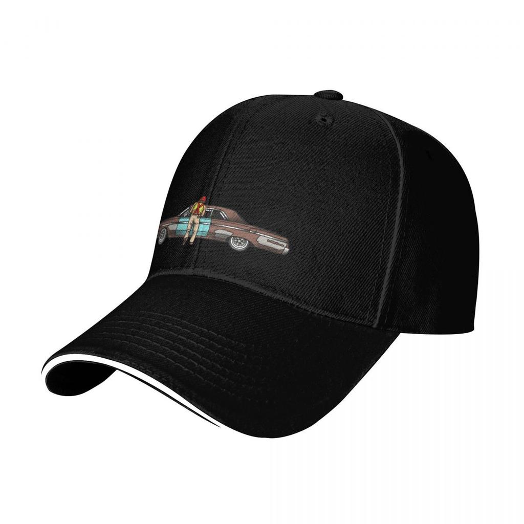 Cheech  Chong Impala Baseball Cap Mens Big Size Hat Hat   Horse  Beach Outing Mens Luxury Womens