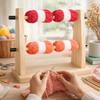 Manual Wool Storage Rack Vertical Rotating Yarn Ball Stand Easy Assembly Thread Holder  DIY Craft