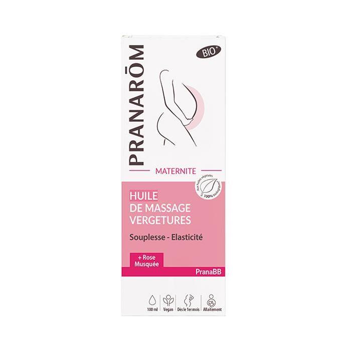 Pranarom PranaBb Maternité Huile Massage Vergétures Bio 100ml