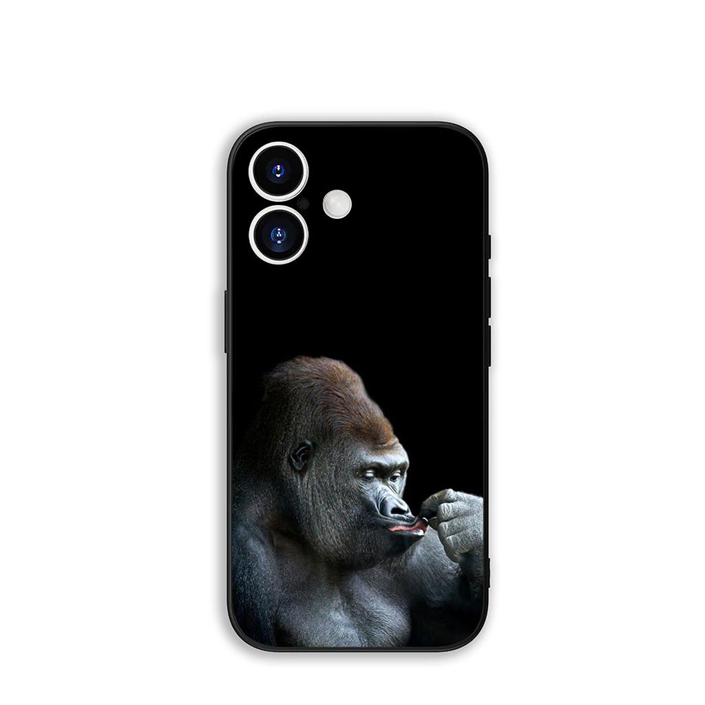 Phone Cover Monkey Gorilla Ape Baby Casing for Samsung Galaxy S25 S24 S22 S23 FE Ultra Plus A56 A05 A06 A15 A16 A55 S7 Edge Case