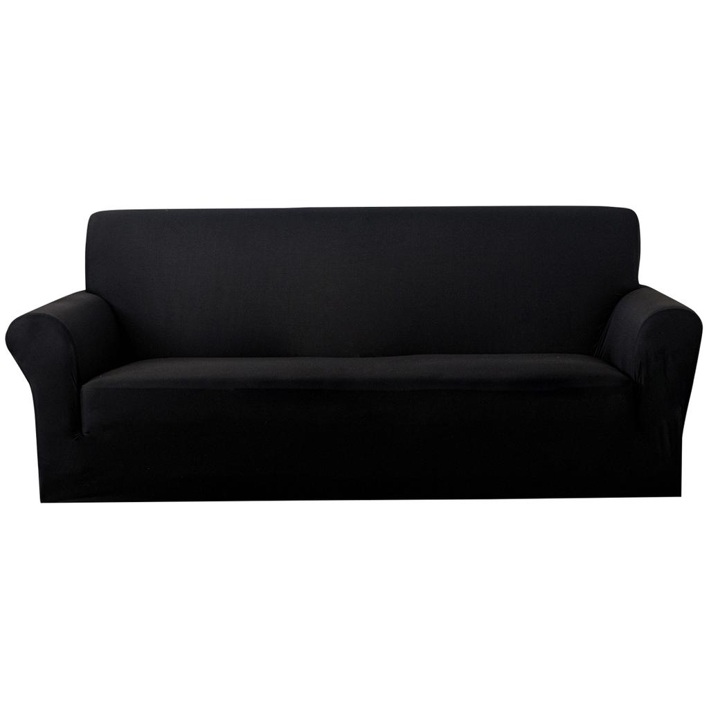 Solid Color Sofa Covers For Pets Kids Elastic Corner Couch Cover L Shaped Chaise Longue Slipcover Chair Protector