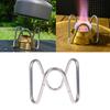 Outdoor Camping Alcohol Stove Bracket Stainless Steel Detachable Bracket Portable Camping Accessories Camping Hiking Stove