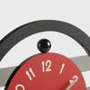 Creative arched retro-style wall clock - Personalized silent desk clock for study rooms, bedrooms, dormitories, and home decorat