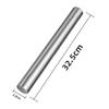 Lanno 304 Stainless Steel Non-Stick Rolling Pin for Dumplings and Noodles
