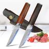 Couteau de cuisine Acier Damas Couteau de boucher Désosseur Hachoir à viande Couteau à fruits pour légumes Poisson Couteau de découpe Accessoires de cuisine