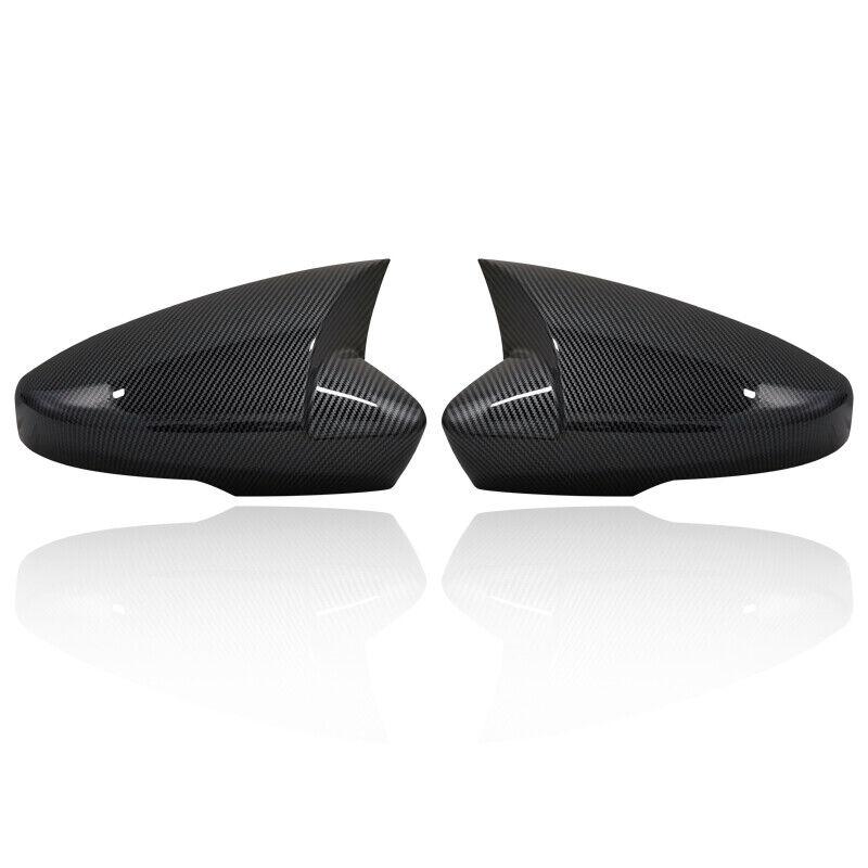 For US Skoda Octavia 2013- For VW T-ROC 2017- Car Rearview Side Mirror Cover Wing Cap Exterior Door Case Trim Sticker