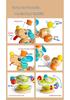Multifunctional Sensory Suction Cup Puppy Toy - Educational & Fun for Babies