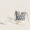 New Niche Design Simple Canvas Bucket Bag Versatile Large Capacity Commuter Portable Shoulder Messenger Bag Handbags
