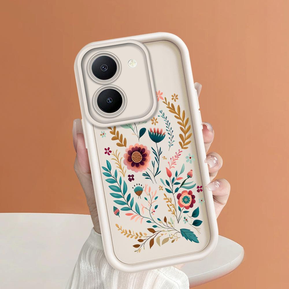 Coque de protection antichoc en silicone souple avec motif de dessin animé pour iPhone Infinix Tecno Vivo