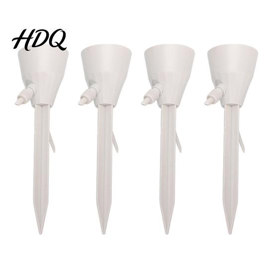 Garden Bed Drip System Flower Waterer Adjustable Self Watering Stakes Hands-Free Easy Install Plant Irrigator Solution for Indoor Outdoor Plants