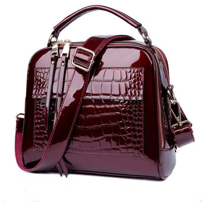Damen PU Leder Handtaschen Shell Bag Weibliche Luxuriöse Schultertaschen