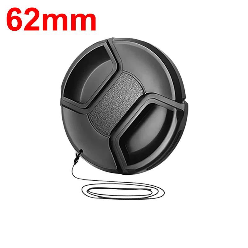 49/52/58/62/67mm Camera Lens Hoods with Protective Lens Cap for Canon Nikon Sony Universal DSLR Cameras Sunshade Lens Hood
