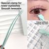 1pcs Lash Applicator Tool Eyelash Cluster Applicator Tweezers Non Slip Precise Professional Makeup Tool for Travel Salon