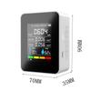 5 In1 CO2 Meter Digital Temperature Humidity Tester Carbon Dioxide TVOC HCHO Detector Air Quality Monitor Dropshipping Support