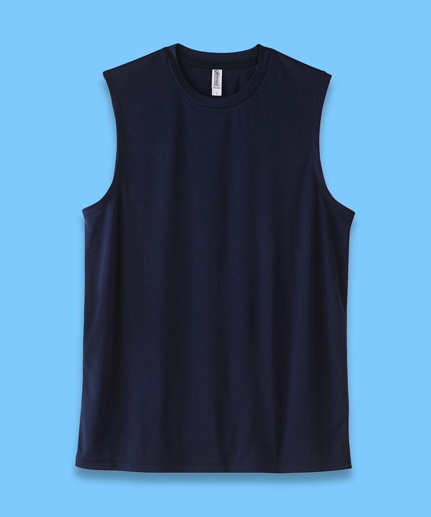 GLIMMER [3Pack] Air Cooling Soft Functional Cool Plain Sleeveless T-Shirt