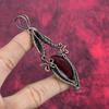 Red Fire Labradorite Pendant Copper Wire Wrapped Gemstone Pendant Handmade Copper Jewelry Dainty Pendant Gifts for Her Wire Wrapped Jewelry