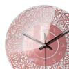 Acrylic Islamic Wall Clock 30cm Muslim Non-Ticking Battery Operated Seconds