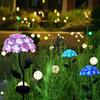 Solar LED Outdoor Garden Simulation Flower Lawns Light Plug-in Landscapes Light