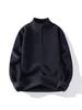 Herren Winter Fleece Halbhoher Kragen Strickware