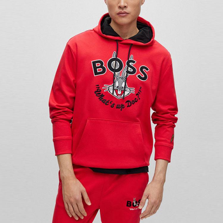 HUGO BOSS HUGO BOSS X LOONEY TUNES SS23 Sweatshirt Men's Light Red 50486315-623