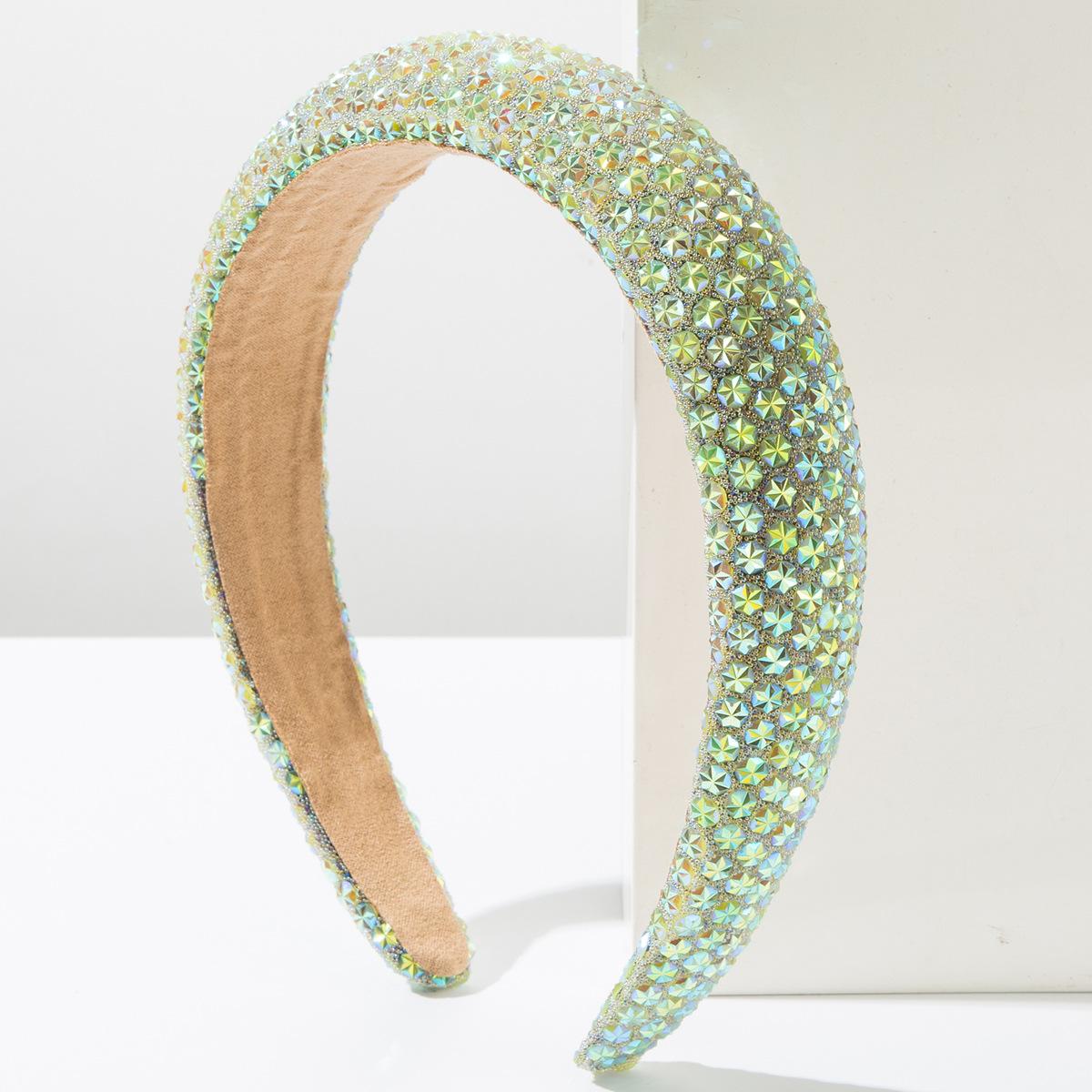 

Мода в корейском стиле Губка Звездный Супер Блеск Повязка на голову Простая Универсальная Повязка для умывания волос