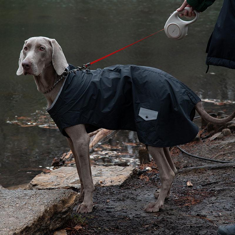 

Large Dog Hunting Dog Cloak Pet Windbreaker Dog Raincoat With Reflective Strap Pet Outdoor Pet Waterproof Clothes Pets Raincoat 35