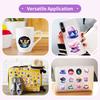 50PCS Dreamy Purple Tea Cup Stickers, Fantasy World Graffiti Decals for DIY Decoration & Journal