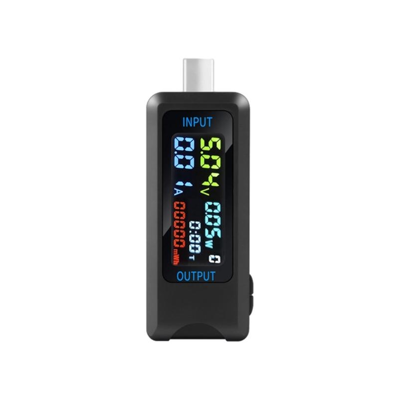 USB/USB C DigitalPower Meter Tester Multimeter Current Test for Phone