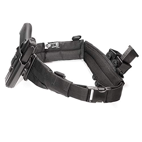 LayLax CQC Holster Attachment Molle Platform Black MOLLE Compatible 360 Degree 24 Level Angle Adjustment