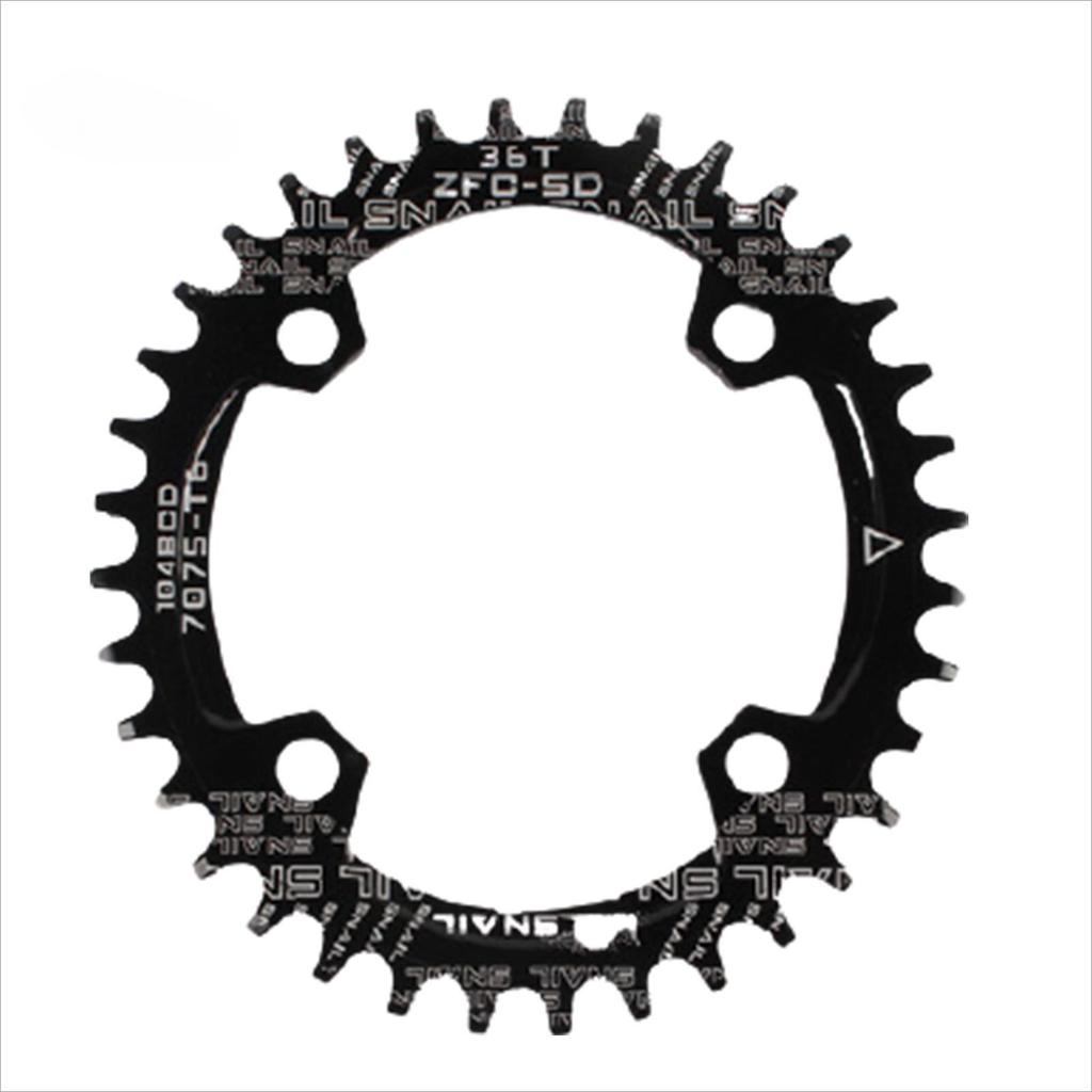 For Bicycle Bike Round/Oval 104BCD 32T 34T 36T 38T Narrow Wide Single Chainring