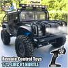 H1 HURTLE 1/12 RC Car Full Scale 4WD Climbing High-speed Off-Road Drift Vehicle Radio Control Metal Bumper RC Truck Kids Toys