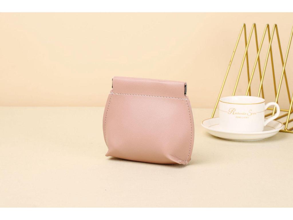 Automatic Closure Multifunctional Lipstick & Coin Purse: Portable Everyday Wallet & Digital Storage