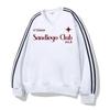 ULIFEZIP San Diego Club Oversized Track V-Neck Sweatshirt 4 Colors [Ulzv_0002]