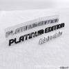 PLATINUM EDITION Rear Emblem Fit Sequoia Tundra 4Runner Modified Car Badge Sticker