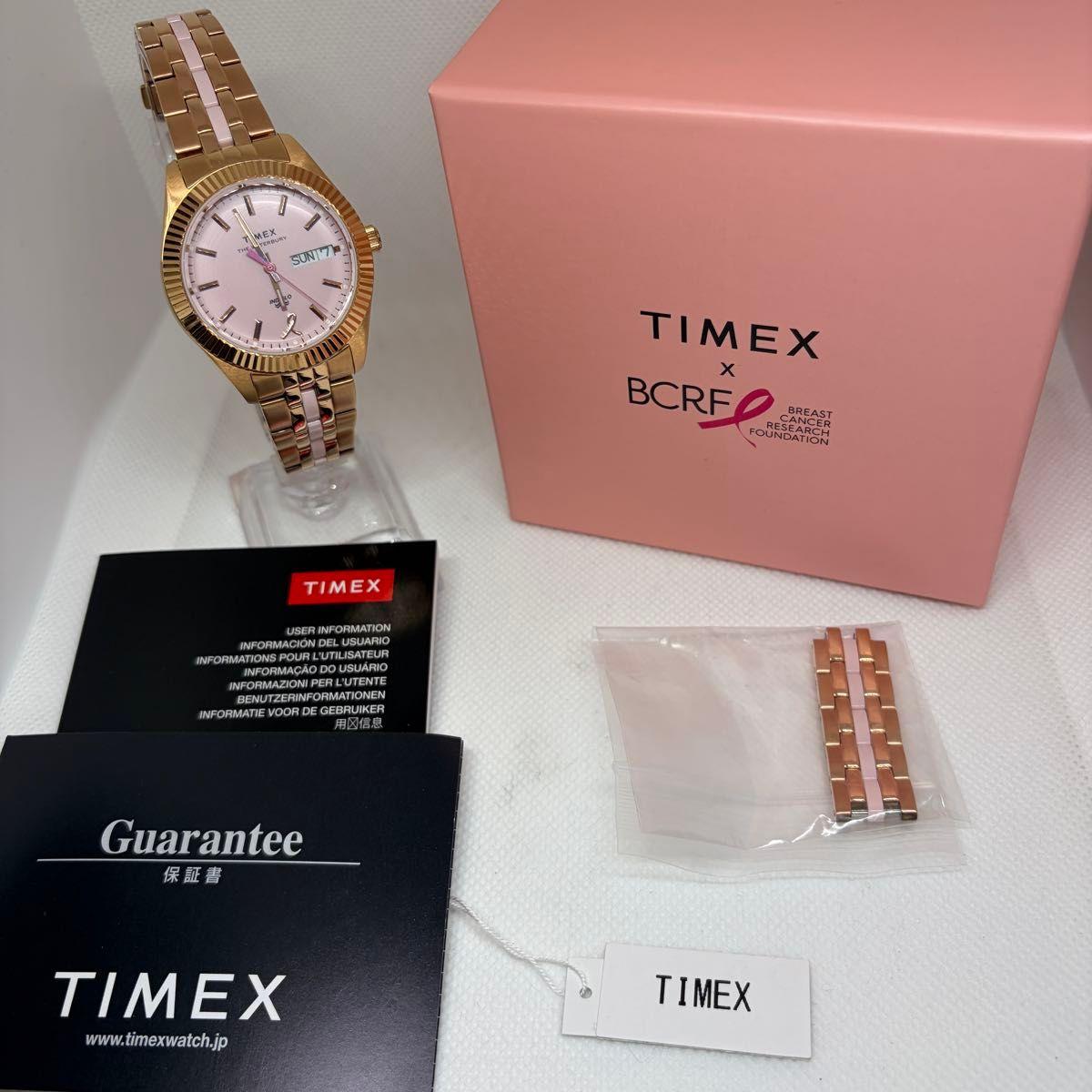 Used Very good condition TIMEX BCRF collaboration watch Waterbury Legacy rare